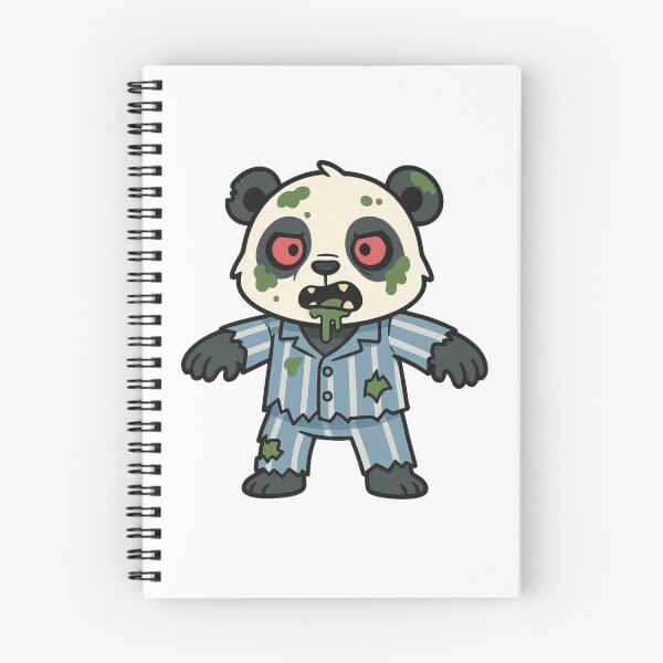 Item preview, Zombie Panda in Torn Pajamas – Creepy Halloween Bear designed and sold by Confuzz1ed.