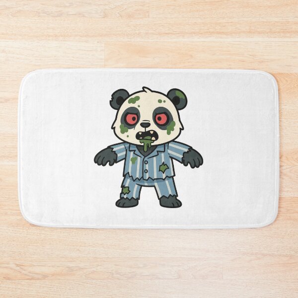 Item preview, Zombie Panda in Torn Pajamas – Creepy Halloween Bear designed and sold by Confuzz1ed.