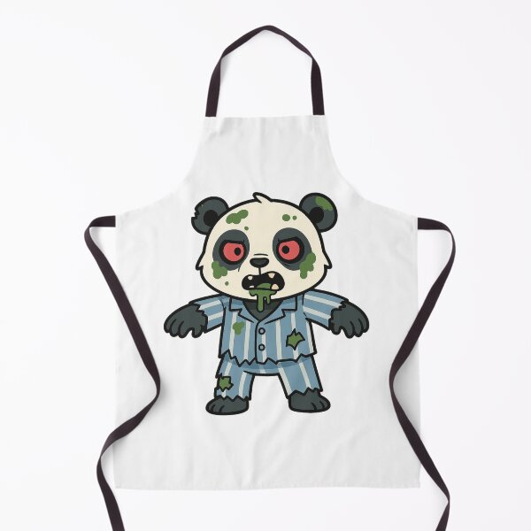 Item preview, Zombie Panda in Torn Pajamas – Creepy Halloween Bear designed and sold by Confuzz1ed.