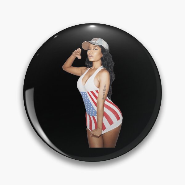 Item preview, Nicki Minaj Patriotic Salute designed and sold by nichemaps.