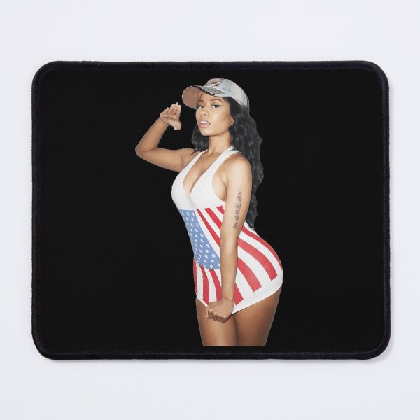 Item preview, Nicki Minaj Patriotic Salute designed and sold by nichemaps.