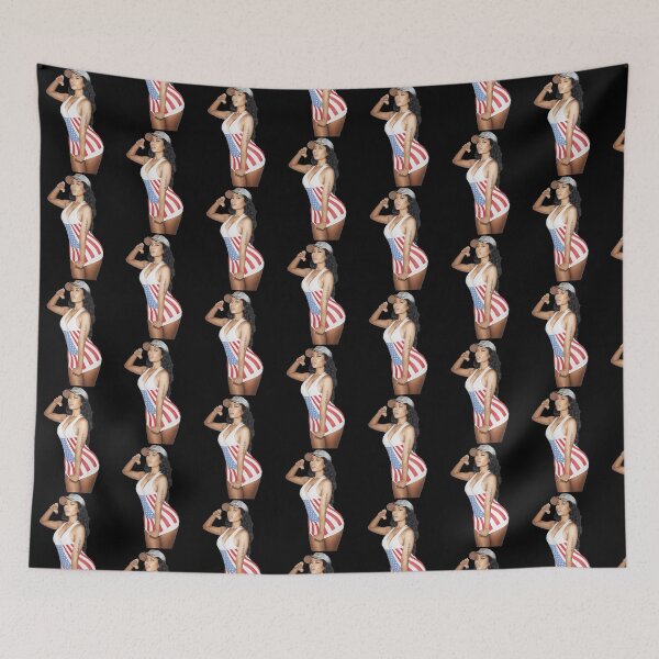 Item preview, Nicki Minaj Patriotic Salute designed and sold by nichemaps.
