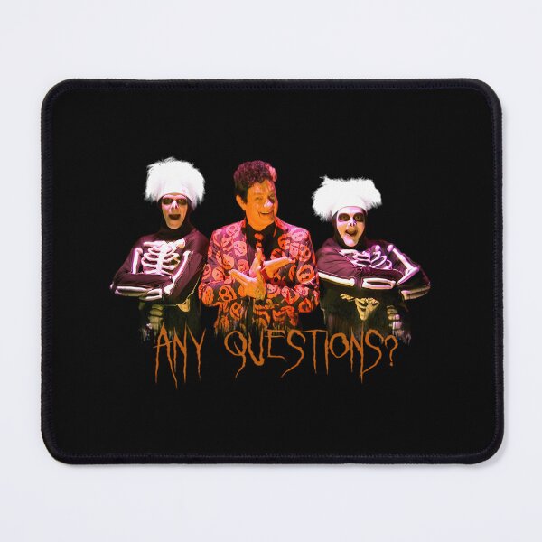 Item preview, David S. Pumpkins - Any Questions V - Black BG designed and sold by cltqhyzmlzq44.
