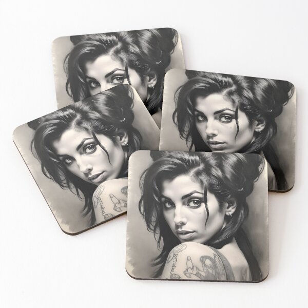 Item preview, Amy Winehouse designed and sold by WorldofCharcoal.