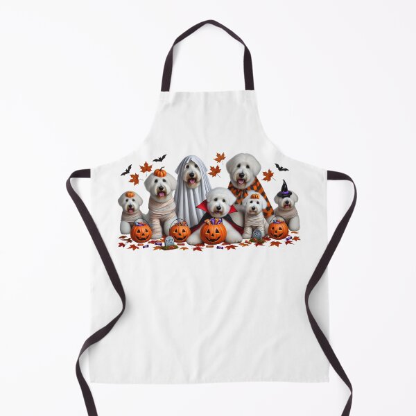 Item preview, Funny English Sheepdogs Halloween Dog Lover designed and sold by Kimberley King Art King Art.