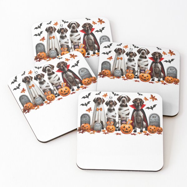 Item preview, Funny German Shorthaired Pointers Halloween Dog Lover designed and sold by Kimberley King Art  King Art.
