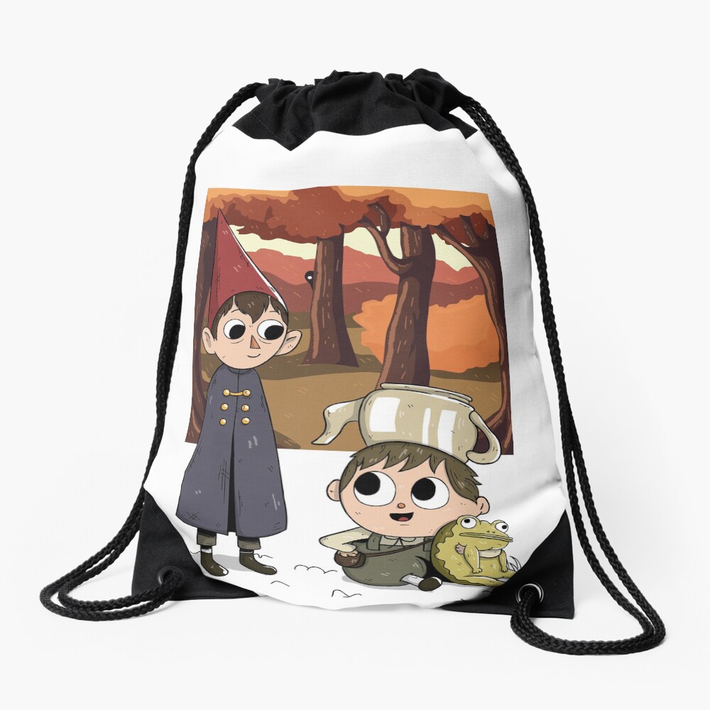 Over the Garden Wall Drawstring Bag