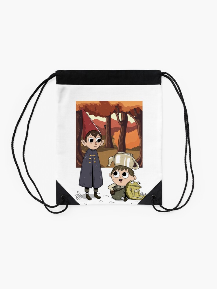Alternate view of Over the Garden Wall Drawstring Bag