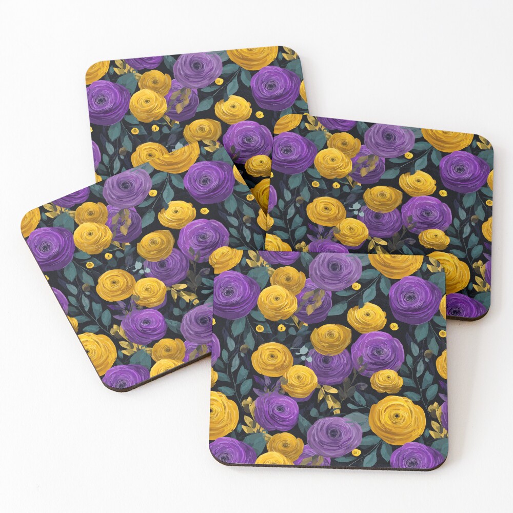 Item preview, Coasters (Set of 4) designed and sold by RoyalStarsPatts.
