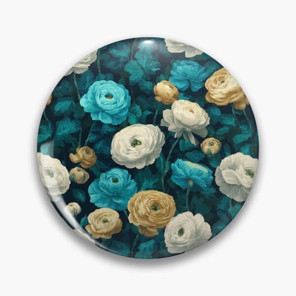 Item preview, Bold Blooming Ranunculus Illustration For Baby Shower Gift designed and sold by RoyalStarsPatts.