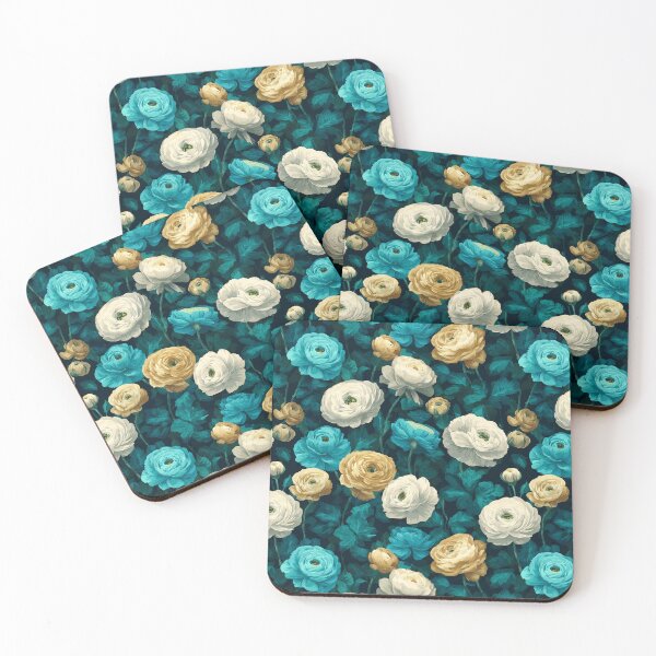 Item preview, Bold Blooming Ranunculus Illustration For Baby Shower Gift designed and sold by RoyalStarsPatts.