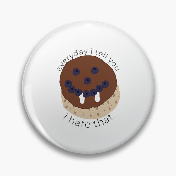 Item preview, Damon's pancake - The Vampire Diaries ( Everyday i tell you i hate that) designed and sold by creativesrafa.