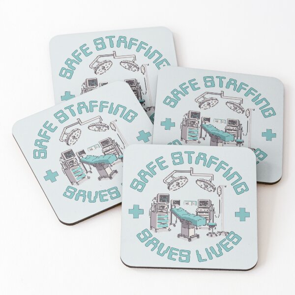 Item preview, Safe Staffing Saves Lives  designed and sold by Pishpunta.