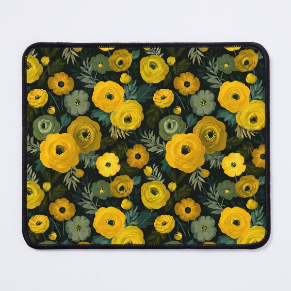 Item preview, Artistic Wild Ranunculus Florals For Sunny Interiors designed and sold by RoyalStarsPatts.