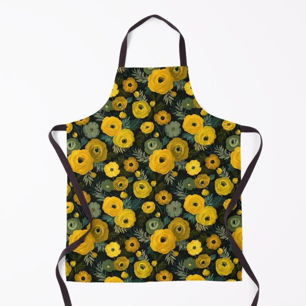Item preview, Artistic Wild Ranunculus Florals For Sunny Interiors designed and sold by RoyalStarsPatts.