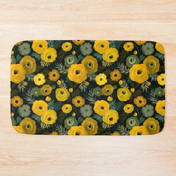Item preview, Artistic Wild Ranunculus Florals For Sunny Interiors designed and sold by RoyalStarsPatts.