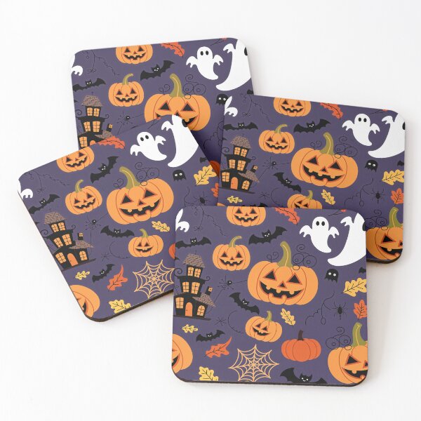 Item preview, HALLOWEEN PUMPKINS BATS GHOSTS HAUNTED designed and sold by Madjack Tees Kiwi SuperStore.
