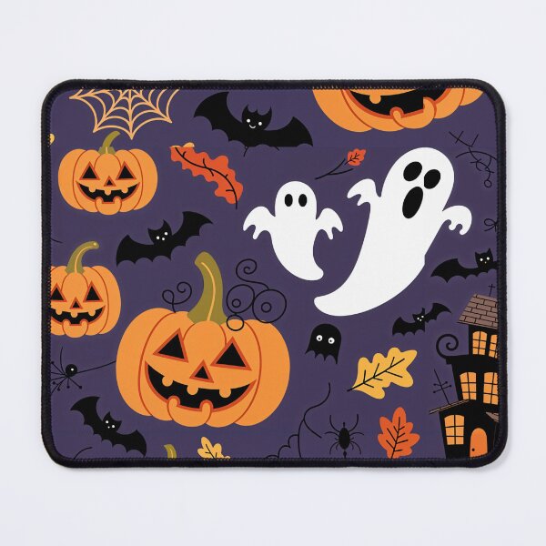 Item preview, HALLOWEEN PUMPKINS BATS GHOSTS HAUNTED designed and sold by Madjack Tees Kiwi SuperStore.