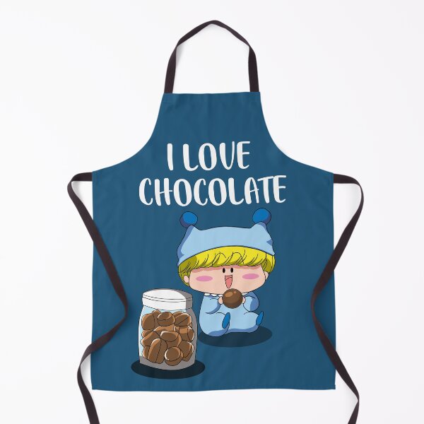 Item preview, Cute Fairy Eating Chocolate -Whimsical Fantasy Illustration designed and sold by HikaryChan.