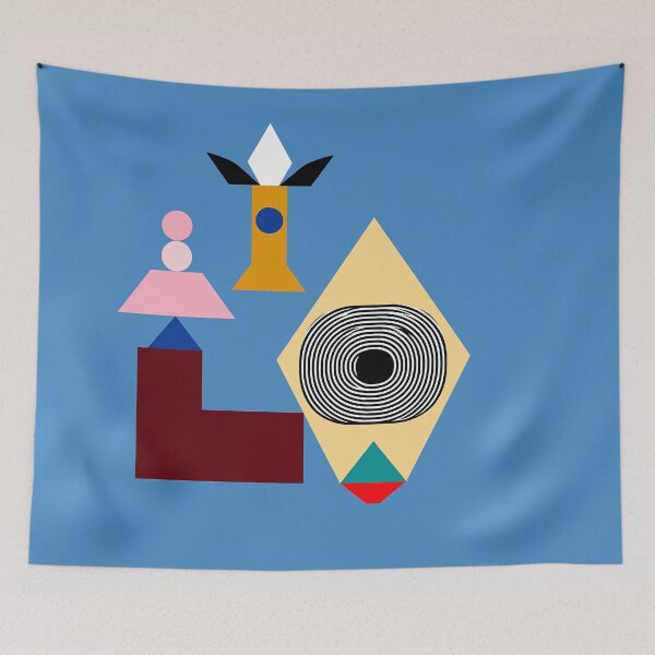 Item preview, Copy of Totems in Pastel — Geometric Play designed and sold by Pjotre7.