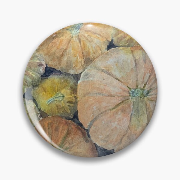 Item preview, Pumpkins watercolour painting  designed and sold by Bmoony.