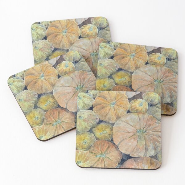 Item preview, Pumpkins watercolour painting  designed and sold by Bmoony.