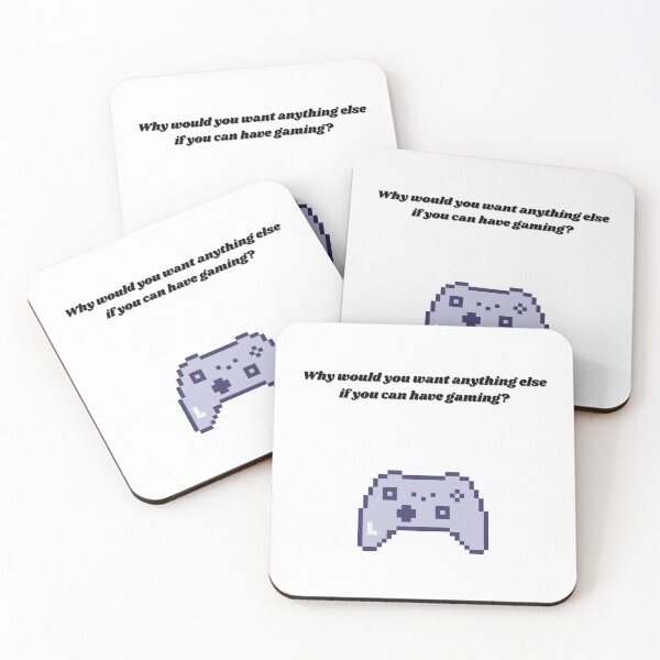 Item preview, Why would you want anything else if you can have gaming? - Funny Quote Pixel designed and sold by Kouichi1990.