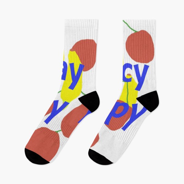 Item preview, Colorful Juicy Cherries and banana With Bold Blue Text Reading Stay Juicy Stay Happy designed and sold by Beautiful art store.