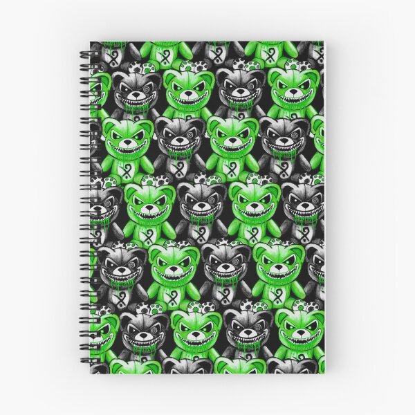Item preview, Green toxic teddy designed and sold by ConfuzRandomly.