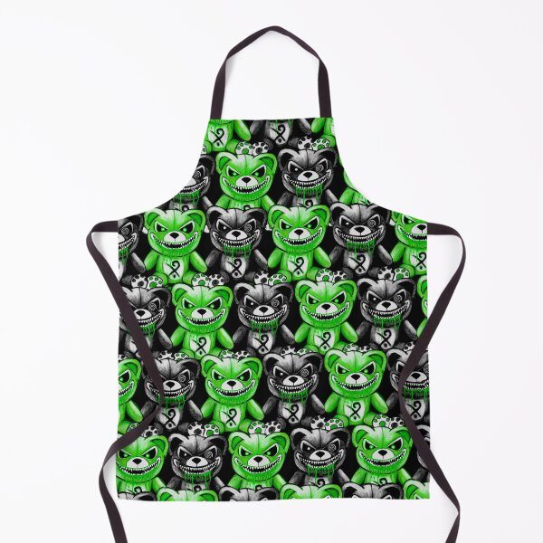 Item preview, Green toxic teddy designed and sold by ConfuzRandomly.