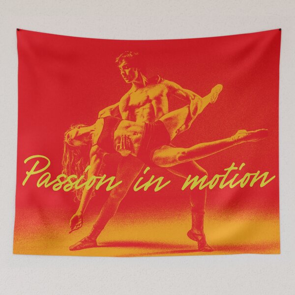 Item preview, Passion in Motion: Fiery Ballet Embrace designed and sold by Drawings Project.