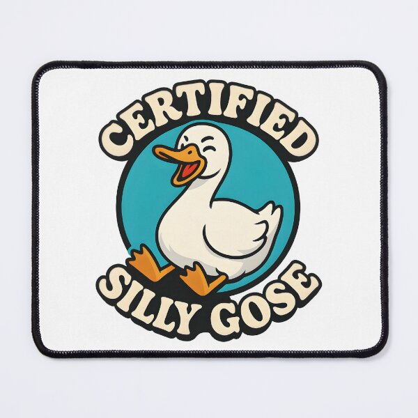 Item preview, Certified Silly Goose – Funny Goose Meme Sticker & Cute Animal Design designed and sold by Cat & Coffee Studio.