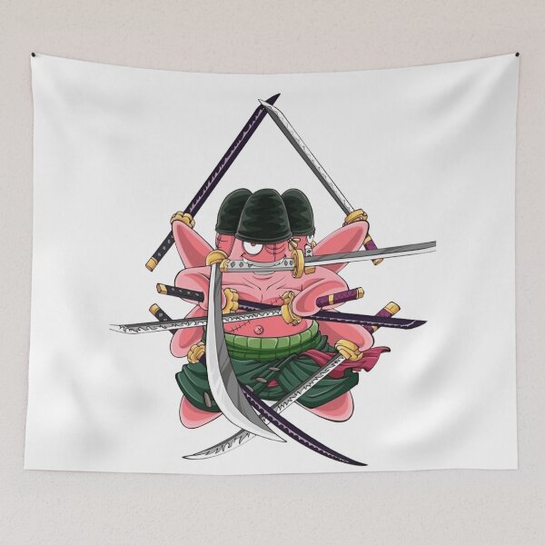 Item preview, Patrick Zoro Mashup – Funny Anime x Cartoon Crossover designed and sold by Dyan4.