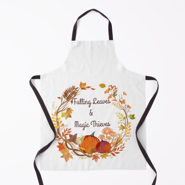 Item preview, Falling Leaves & Magic Thieves – Whimsical Witchy Autumn Design designed and sold by CreativeDazzleStudio.
