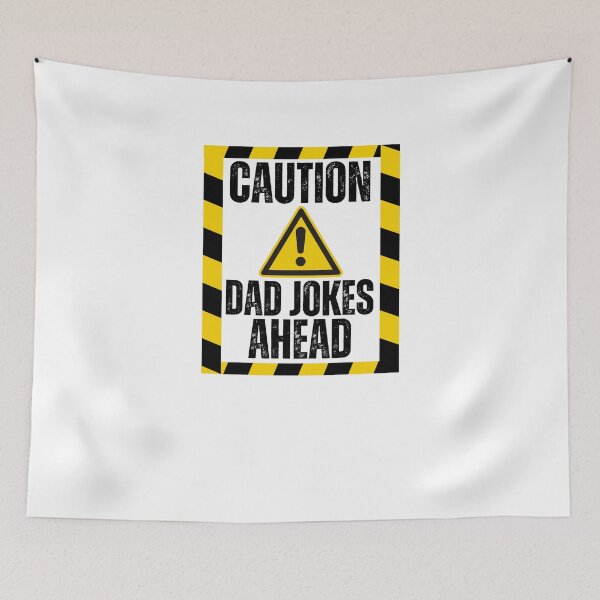 Item preview, Caution dad jokes ahead funny dad joke humor father's day designed and sold by snowry.