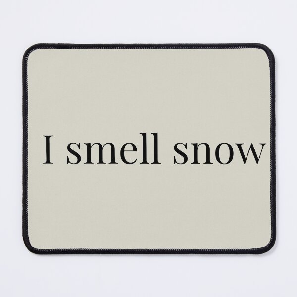 Item preview, I smell snow designed and sold by The Birdie Bloom Club.
