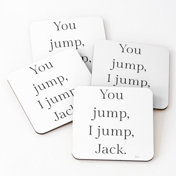 Item preview, You Jump, I Jump, Jack R.G. designed and sold by The Birdie Bloom Club.