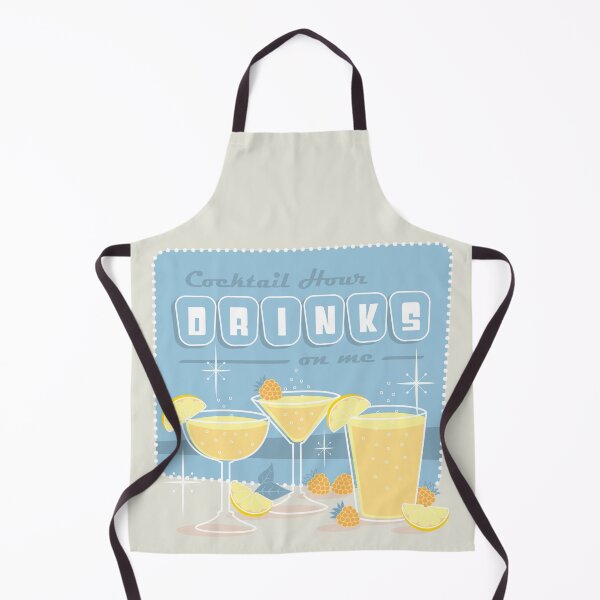 Item preview, Cocktail Hour - The Blue Collection designed and sold by ZandraCalif.