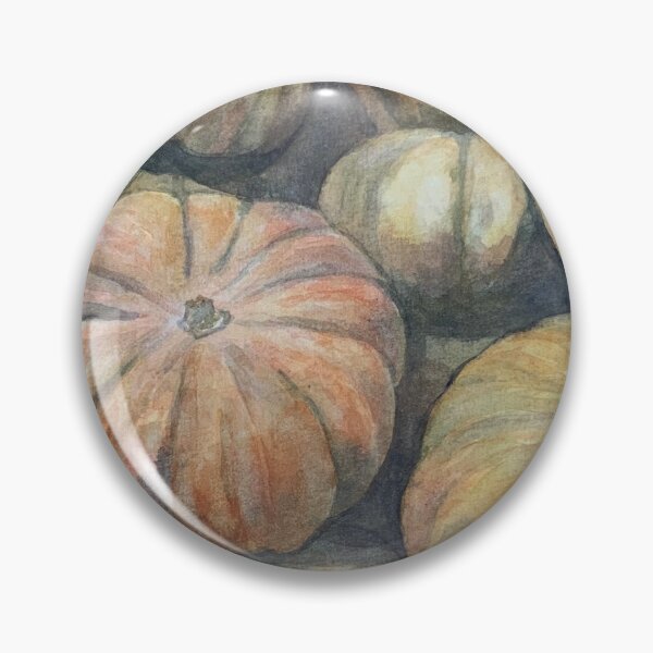 Item preview, Hand painted pumpkin. Pumpkins watercolour painting  designed and sold by Bmoony.