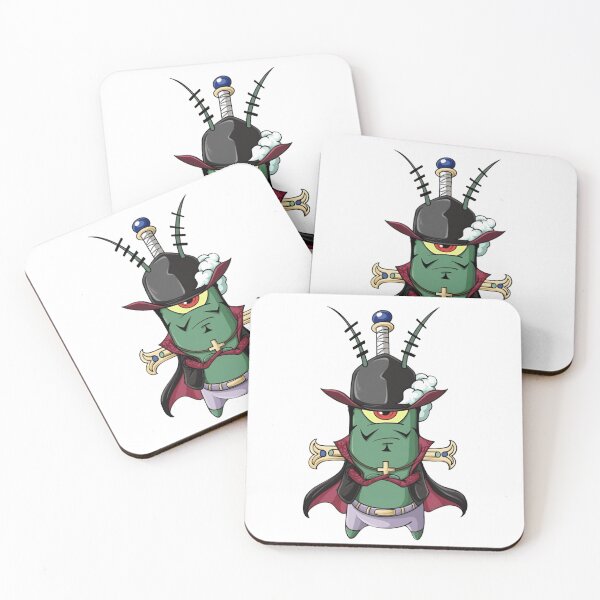 Item preview, Plankton as Dracule Mihawk – Funny One Piece x SpongeBob Mashup designed and sold by Dyan4.