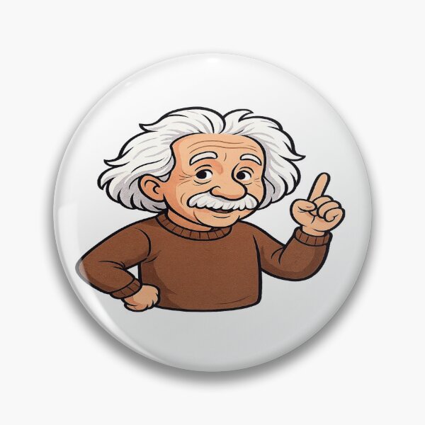 Item preview, Albert Einstein Pointing Finger designed and sold by Owcomm.
