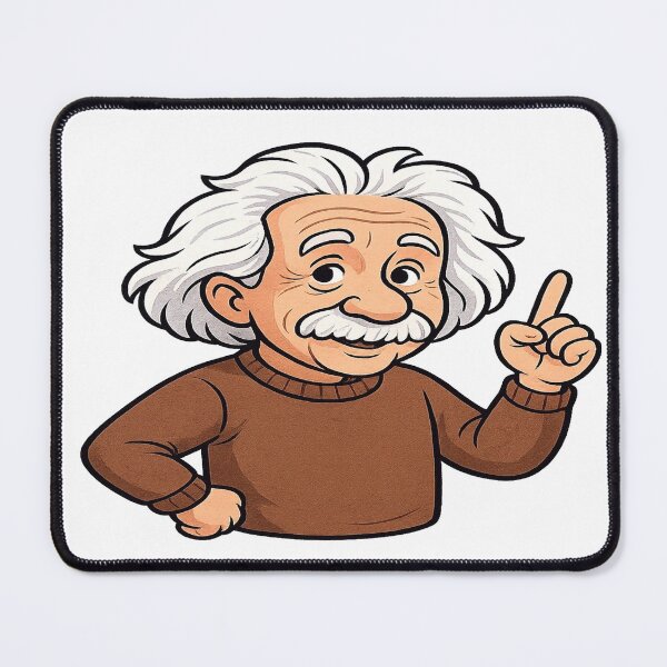Item preview, Albert Einstein Pointing Finger designed and sold by Owcomm.