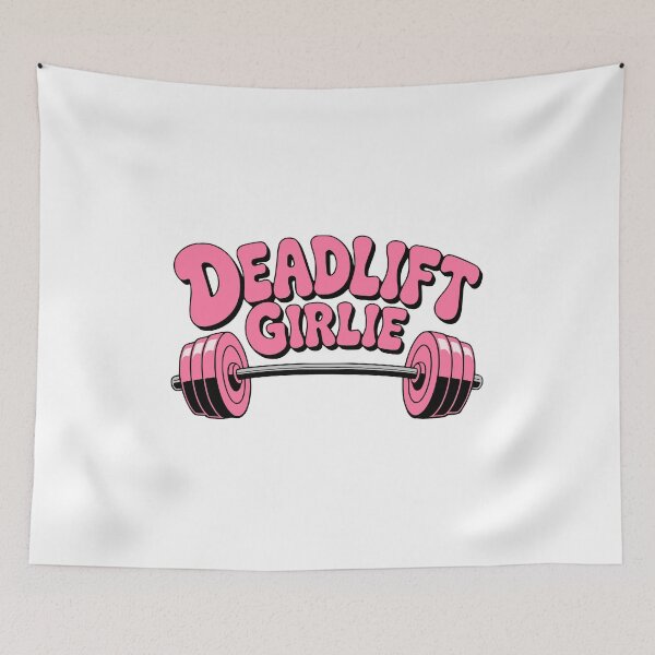 Item preview, Deadlift Girlie! Pink Girly designed and sold by PMCreative.