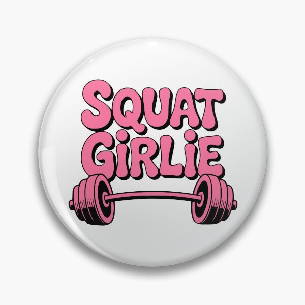 Item preview, Squat Girlie! Pink Girly designed and sold by PMCreative.
