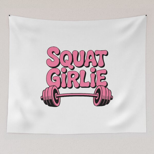 Item preview, Squat Girlie! Pink Girly designed and sold by PMCreative.