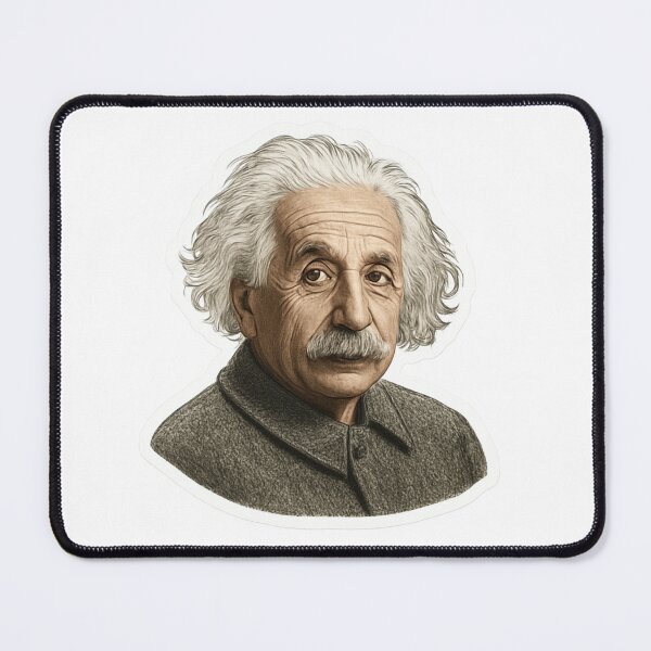 Item preview, Albert Einstein Portrait designed and sold by Owcomm.