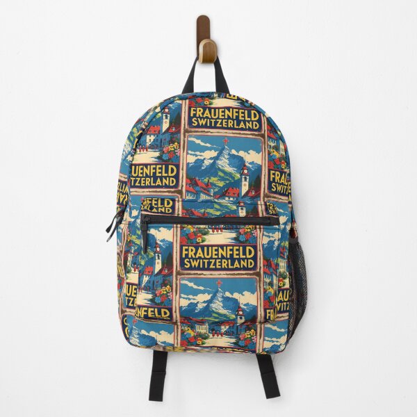 Item preview, Frauenfeld Switzerland 1950s Vintage Travel Tourism designed and sold by TravelersGems.