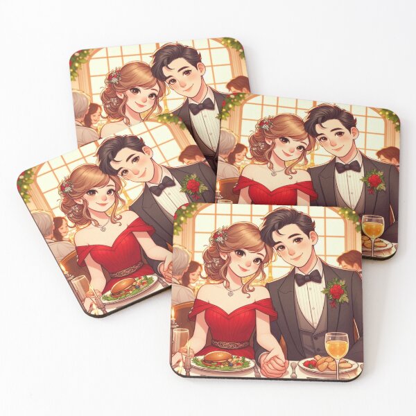 Item preview, Couple Eating Together in a Restaurant  designed and sold by Mywaymylife.