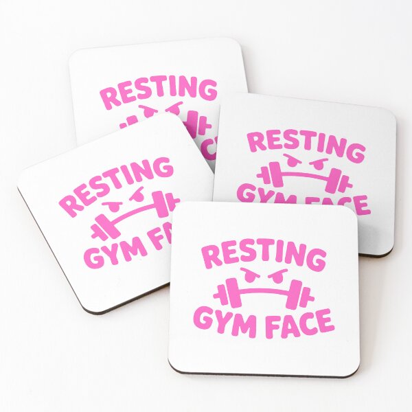 Item preview, Resting Gym Face! Pink Girlie designed and sold by PMCreative.