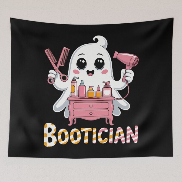 Item preview, Funny Halloween Ghost Hair Stylist designed and sold by savrmiller.